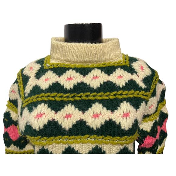 Jack Winter Womens Vintage 1960s Pullover Sweater Retro Mod - Picture 5 of 11